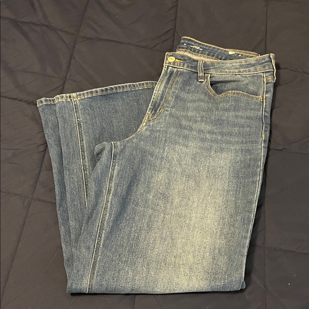 Old Navy Wide Leg Blue Jeans